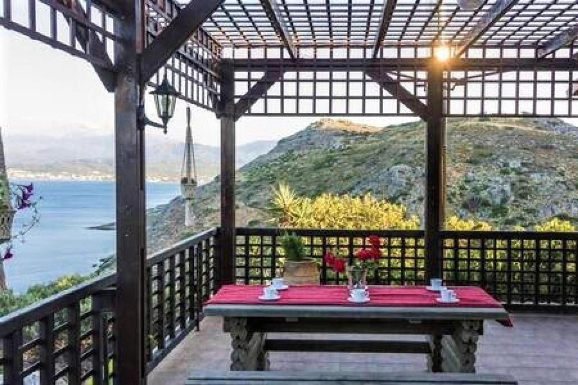 Villa Akrolithos With Private Pool Chania  Exterior foto