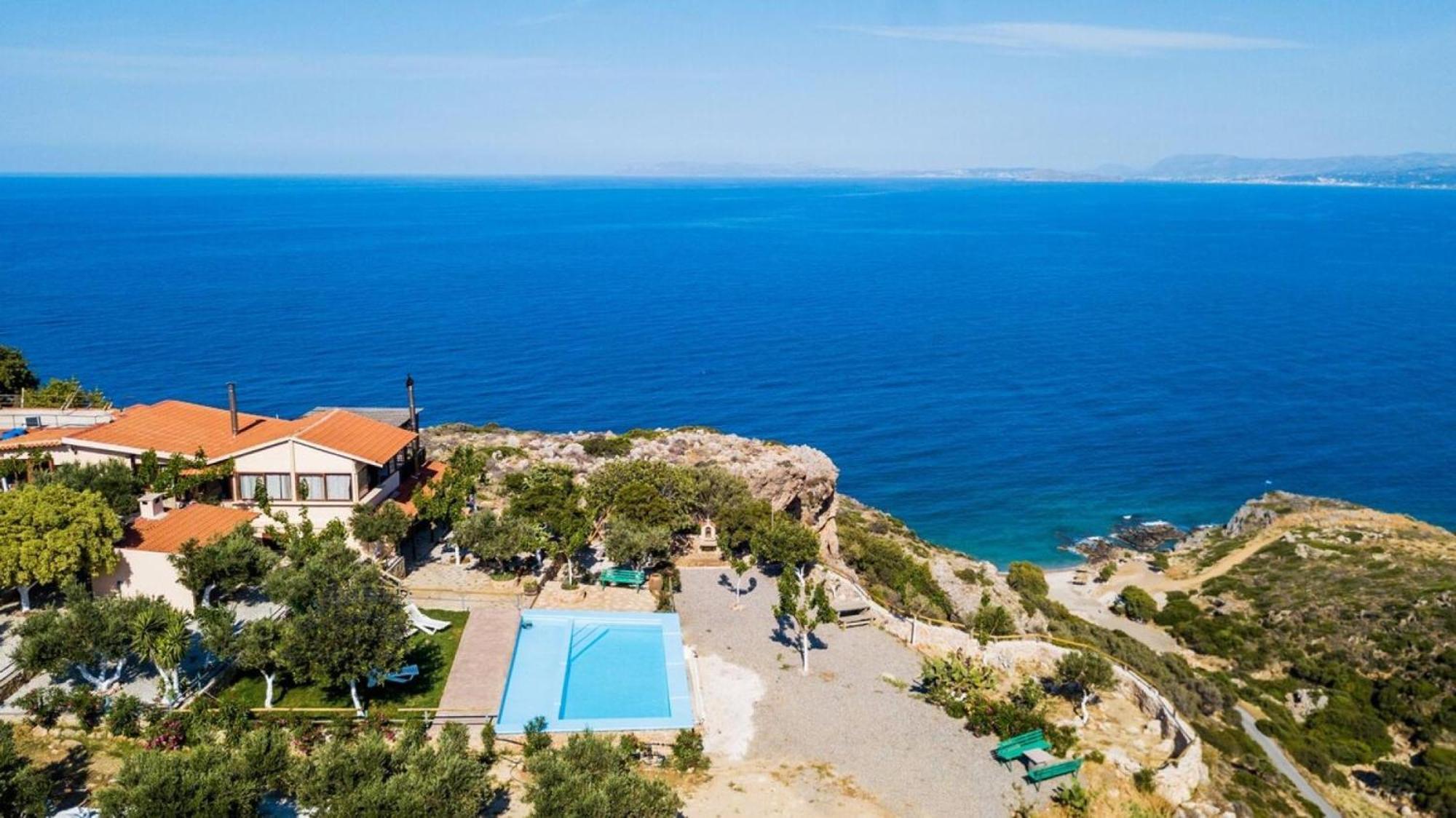 Villa Akrolithos With Private Pool Chania  Exterior foto