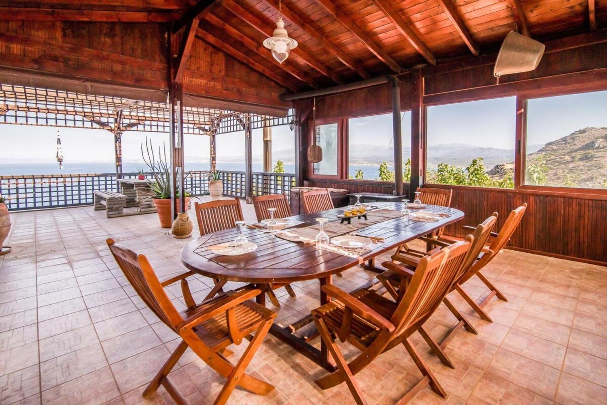 Villa Akrolithos With Private Pool Chania  Exterior foto